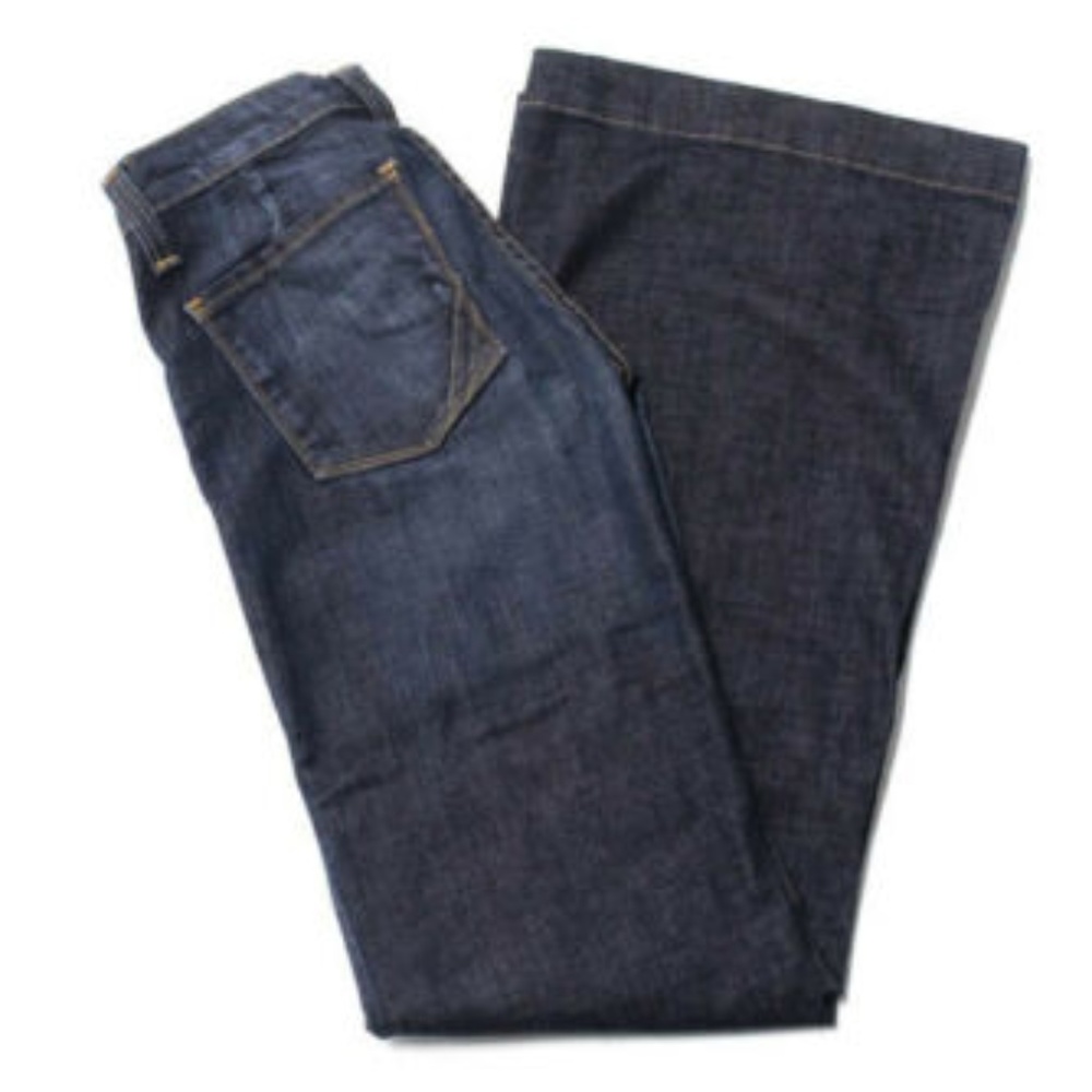 Anlo Mercer Denim Dark Blue Wash Denim Wide Leg Jeans SF7250 size 26 or 31